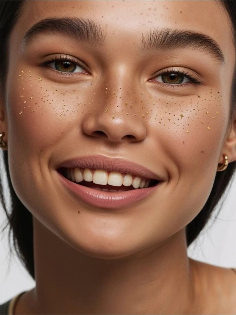 NEW Fazit Glitter Speckle Makeup Patches in Gold xTWO